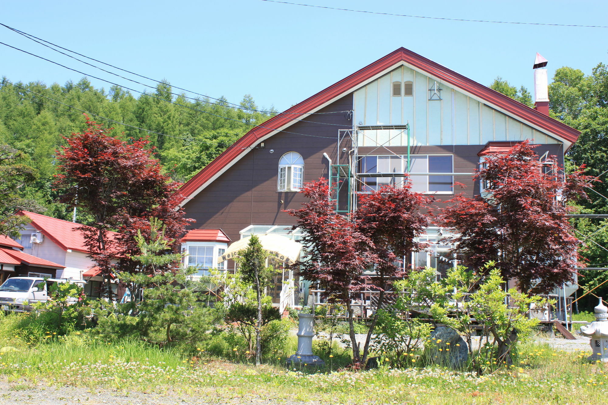 Hotel Natsumi No Sato Biei Exterior foto